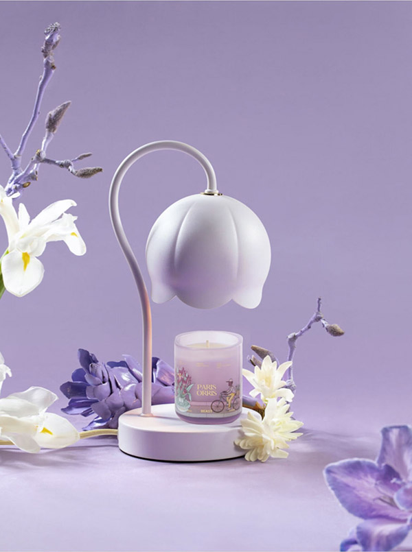 野兽派（THE BEAST）巴黎鸢尾小小铃兰灯香薰蜡烛礼盒融蜡灯香薰卧室生日礼物新年礼物