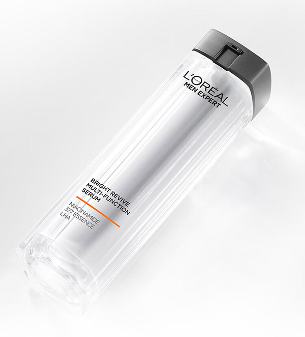 欧莱雅（LOREAL）男士耀白瓶美白精华液烟酰胺377改善暗沉男士护肤品生日新年礼物