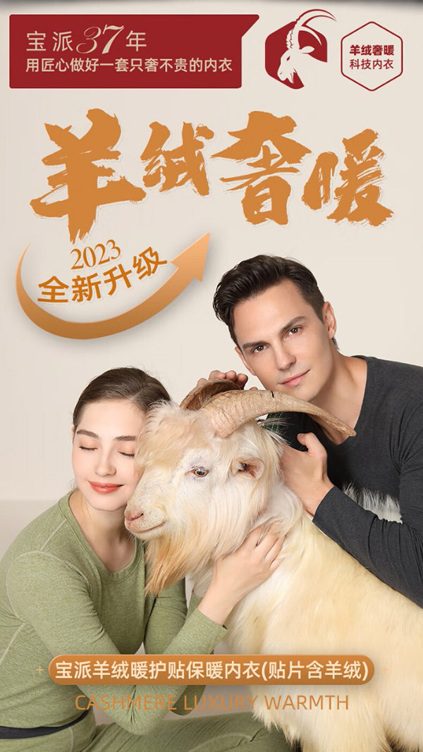 宝派保暖内衣套装男士本命年红品羊绒蚕丝抗菌情侣加绒打底恒温女秋冬 羊绒暖护贴升级版男黑灰 2XL