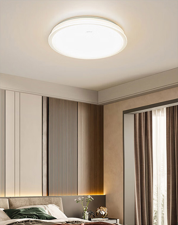 欧普（OPPLE）led调光卧室灯吸顶灯客厅灯餐厅灯圆形现代简约超薄灯具