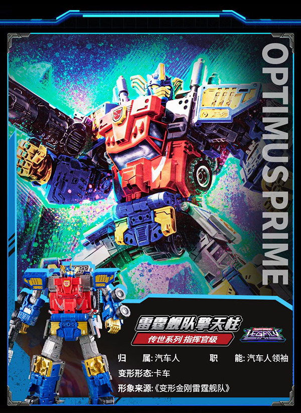 变形金刚（TRANSFORMERS）儿童男孩玩具模型机器手办新年礼物指挥官级雷霆舰队擎天柱F6160