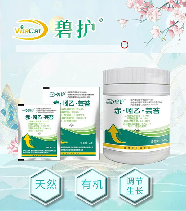 碧护德国赤霉酸吲哚乙酸芸苔素解药害保花保果有机农药植物生长调节剂