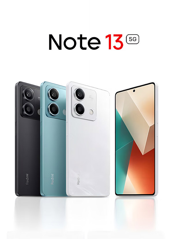 小米（MI）Redmi Note13 5G 1亿像素 超细四窄边OLED直屏 5000mAh大电量 6GB+128GB 子夜黑 红米手机