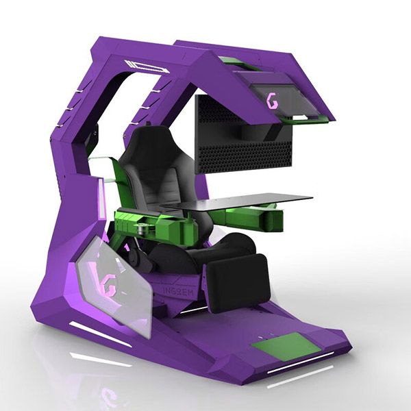 INGREM 英格瑞玛旗舰青龙座舱零重力一体式人体工学游戏座舱按摩座椅电竞座舱太空舱电竞舱仓游戏舱 高达定制版